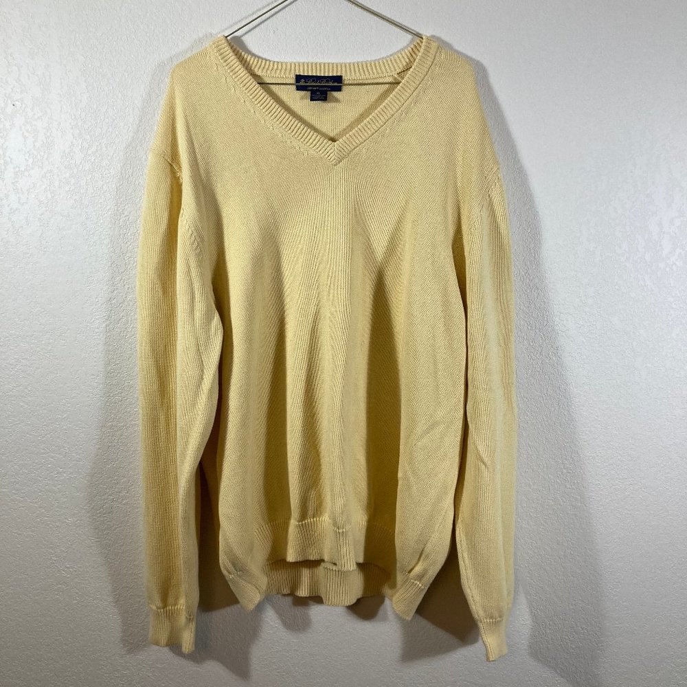 Brooks Brothers Yellow Men's Sweater Size XL